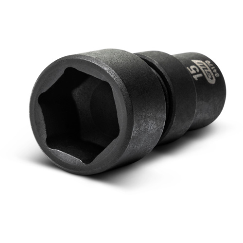 12-Piece 1/4" Drive 6 Point Universal impact Metric Flex Socket Set Oxymax Inc
