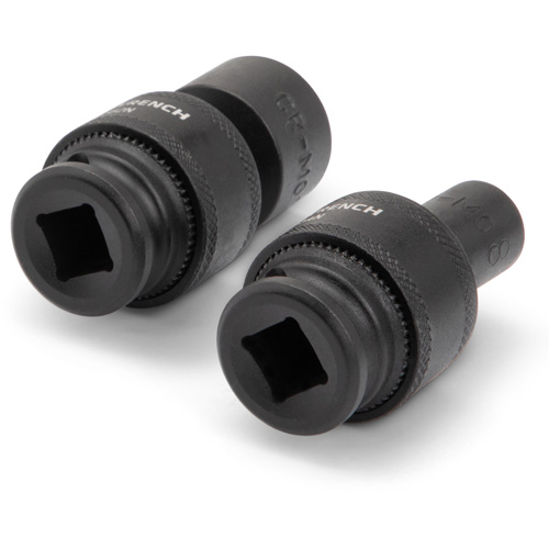 15-Piece 3/8" Drive 6 Point Universal Impact Metric Flex Socket Set Oxymax Inc