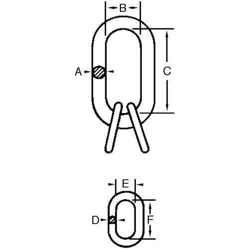Maillon maître Cam-Alloy Oxymax Inc