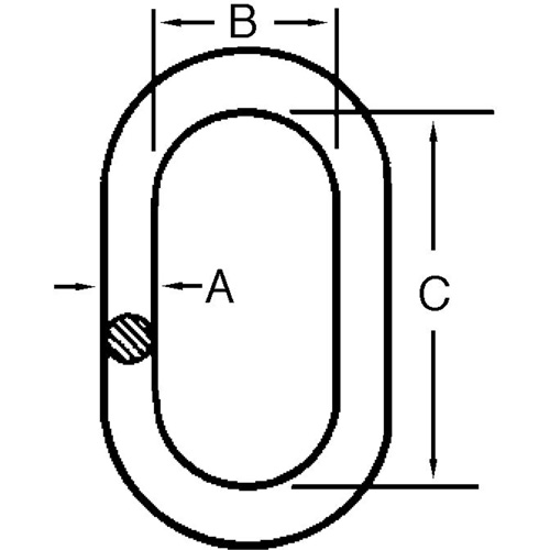 Maillon maître Cam-Alloy Oxymax Inc