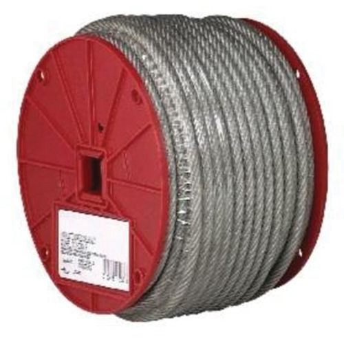 C&acirc;ble m&eacute;tallique, 250' (76,2 m) x 3/32", 184 lb (0,092 tonne), Rev&ecirc;tement de vinyle Oxymax Inc