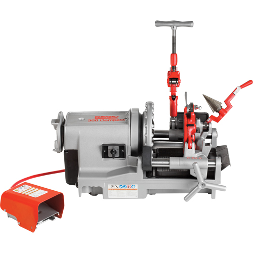 Compact Threading Machine # 300, 52 RPM, 1/2" - 2" Pipe Thread Oxymax Inc