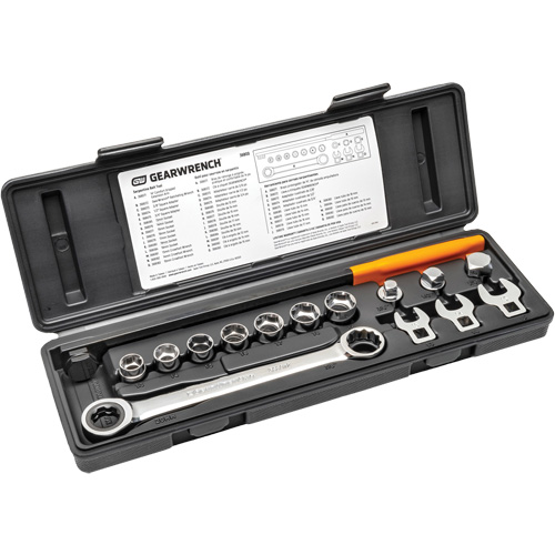 15 Piece Ratcheting Serpentine Belt Tool Set Oxymax Inc