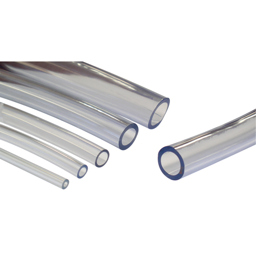 Tube, Air/Eau, 0,375" DE x 100" lo, PVC, Transparent, 55 psi @ 20°C Oxymax Inc