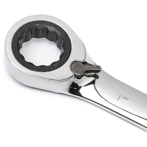 Jeu de cl&eacute;s &agrave; cliquets r&eacute;versibles SAE &agrave; 12 pans et 72 dents avec pochette &agrave; outils enroulable, Combinaison, 7 morceaux, Imp&eacute;rial Oxymax Inc