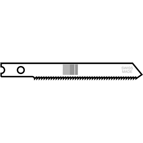 Lames de scie sauteuse, Bim&eacute;tal, Tige en U, 2-3/4" lo, 24 dents par pouce Oxymax Inc