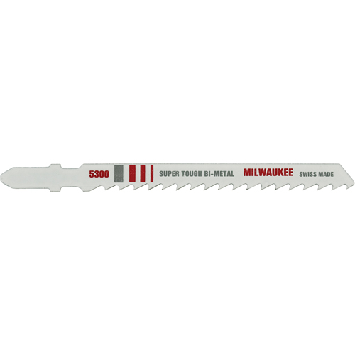 Lame de scie sauteuse, Bim&eacute;tal, Tige en T, 4" lo, 6 dents par pouce Oxymax Inc