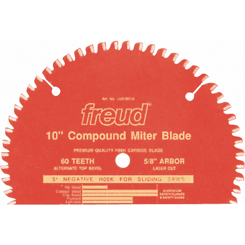 Lames de scie industrielle TCS &agrave; onglets avec glissi&egrave;re, 8", 48 dents, Pour Bois Oxymax Inc