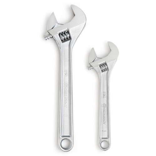 Wrench Set, Adjustable, 2 Pieces, Imperial and Metric Oxymax Inc