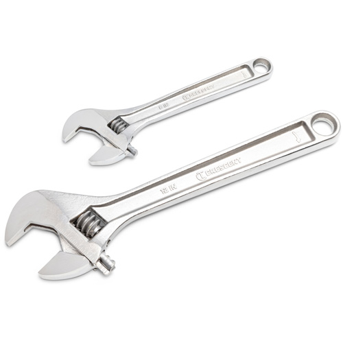 Wrench Set, Adjustable, 2 Pieces, Imperial and Metric Oxymax Inc