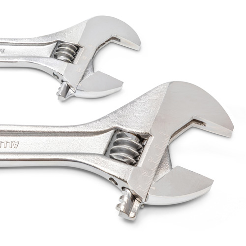 Wrench Set, Adjustable, 2 Pieces, Imperial and Metric Oxymax Inc