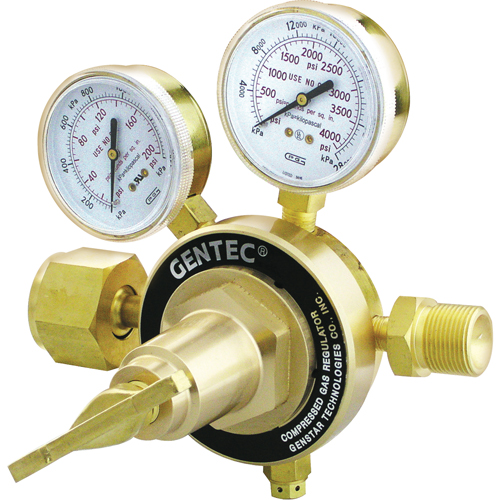 D&eacute;tendeur de collecteur de s&eacute;rie lourde, Gaz inertes, Entr&eacute;e 1"-11-1/2 NPS LH(M) Oxymax Inc