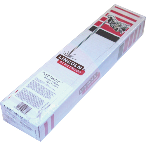 &eacute;lectrodes enrob&eacute;es en acier doux Fleetweld 35, E6011, 3/32" dia. Oxymax Inc