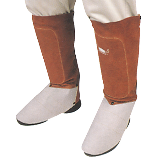 Leather Spats, 6" L, Lava Brown Oxymax Inc