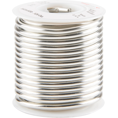 M&eacute;tal d'apport standard, Sans plomb, 95 % d'&eacute;tain, 5 % d'antimoine, &acirc;me Plein, dia. 0,125" Oxymax Inc