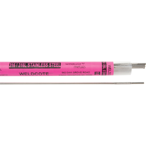 Baguettes pour soudage TIG en longueurs de 36", 1/8", Acier inoxydable Oxymax Inc
