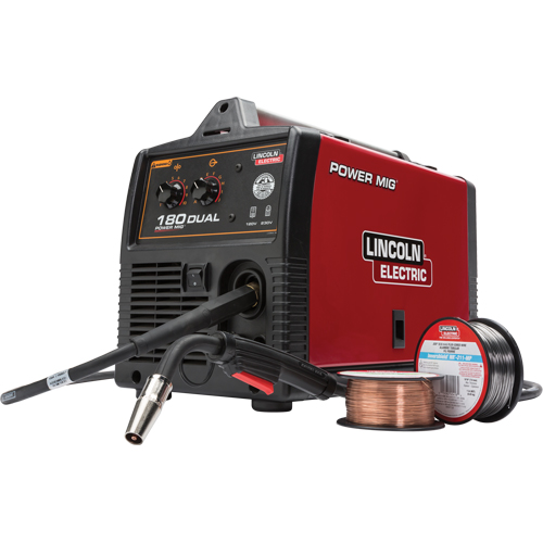 Power MIG&reg; 180 Dual Wire Feed Welders, 120 V, 1 Ph, 60 Hz Oxymax Inc