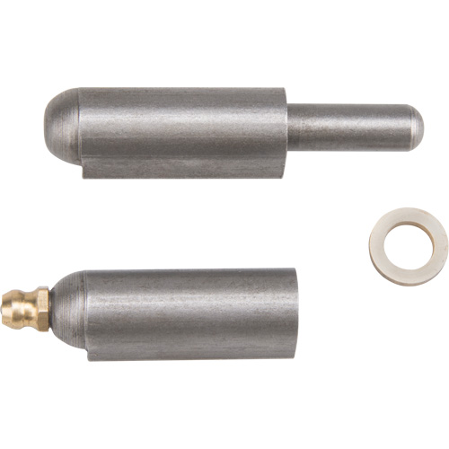 Charni&egrave;re &agrave; souder, 0,512" dia. x 3,15" lo, Acier doux a/goupille fixe en acier Oxymax Inc