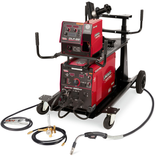 Flextec&reg; 350XP/DLF-82 Ready-Pak MIG Welding System, 380 V/460 V/575 V, 3 Ph Oxymax Inc