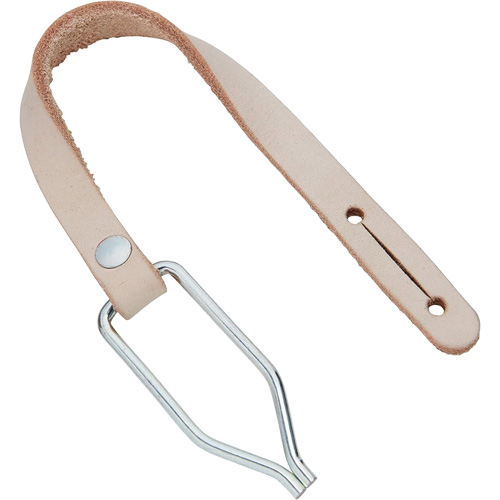 Corde de service avec agrafe pour courroie, Cuir, Beige Oxymax Inc