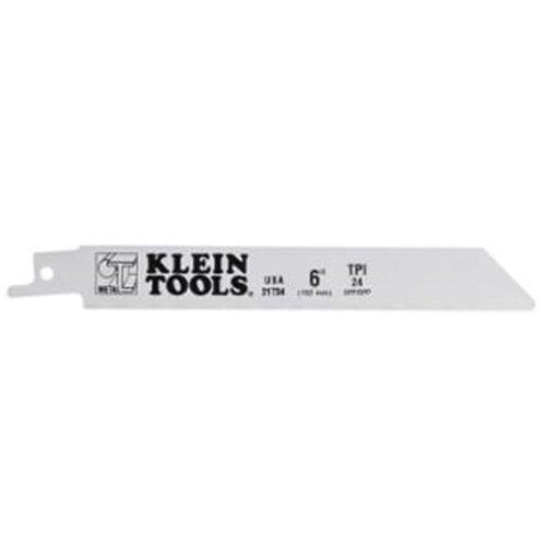Reciprocating Saw Blades, Bi-Metal, 24 TPI, 6" L x 3/4" W Oxymax Inc