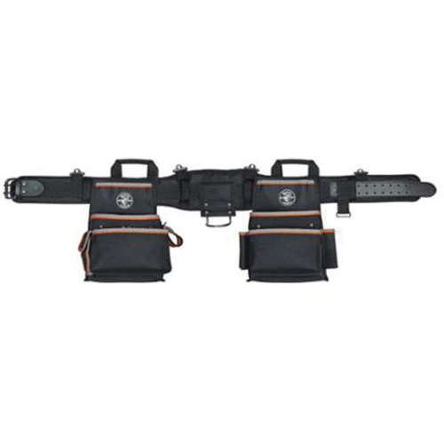 Ceinture &agrave; outils d'&eacute;lectricien Tradesman Pro, Nylon, Noir Oxymax Inc