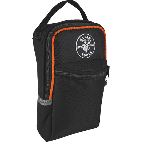 Tradesman Pro Carrying Case, Polyester, 2 Pockets, Black/Orange Oxymax Inc