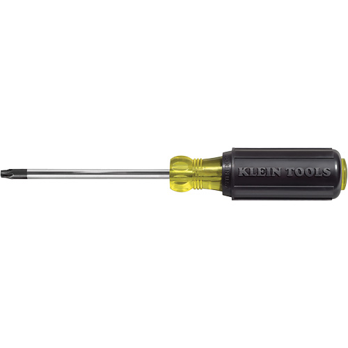 Tournevis Klein a/manche caoutchout&eacute;-Tournevis Torx &agrave; tige ronde Oxymax Inc