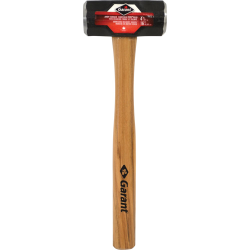 Double-Face Sledge Hammer, 4 lbs., 16" L, Wood Handle Oxymax Inc