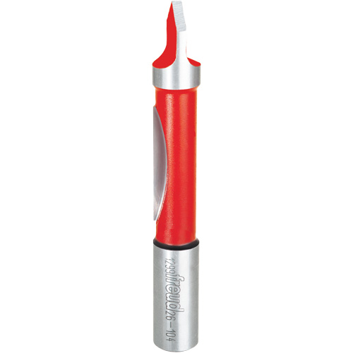 Fraise - foret guide pour panneau, 1/2" dia, 1-1/4" ha, 3-3/4" lo, 1/2" Manche Oxymax Inc