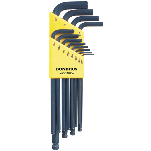 Balldrive L-Style Hex Key Set, 12 Pcs. Oxymax Inc
