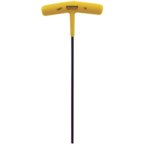 Cl&eacute; hexagonale individuelle SAE, embout Hexagonale, 7/64" x 6,1" lo, Poign&eacute;e en T Oxymax Inc