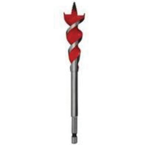 Speed Feed Wood Bit, 1/2", 6-1/2" Length, 1/4" Hex Shank Oxymax Inc