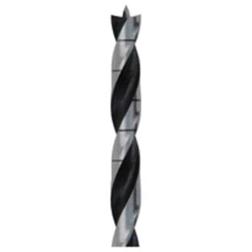 Brad Point Wood Bit, 1/2", 6" Length, 3/8" Shank Oxymax Inc