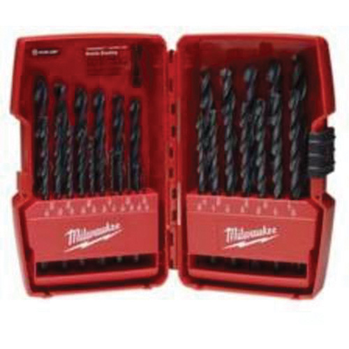 Jeu de forets &eacute;tag&eacute;s Thunderbolt, 29 morceaux, Acier rapide Oxymax Inc