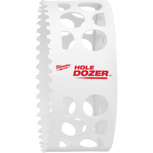 Hole Dozer Hole Saw, 4-1/2", 1-5/8" Depth of Cut, Bi-Metal Oxymax Inc