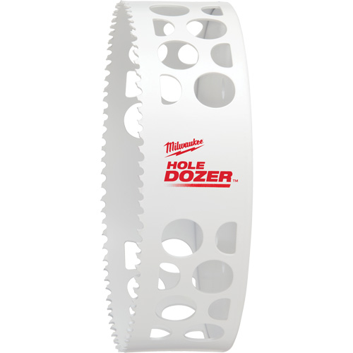 Hole Dozer Hole Saw, 6", 1-5/8" Depth of Cut, Bi-Metal Oxymax Inc