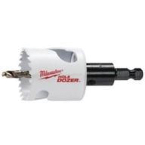 Hole Dozer Hole Saw with Arbor, 1-3/4", 1-5/8" Depth of Cut, Bi-Metal Oxymax Inc