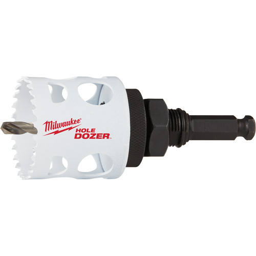 Hole Dozer Hole Saw with Arbor, 2", 1-5/8" Depth of Cut, Bi-Metal Oxymax Inc