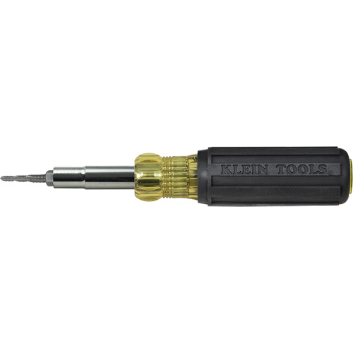 Multi-Bit Tap Tool Driver, 7-3/4" L, Cushion Grip Handle Oxymax Inc