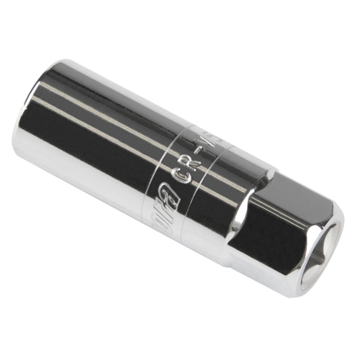 Spark Plug Socket Wrench, 3/8" Drive, 5/8" Socket, 2-9/16" L Oxymax Inc