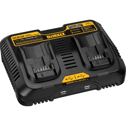 Borne de recharge Max pour chantier, 12 V/20 V, Lithium-ion Oxymax Inc