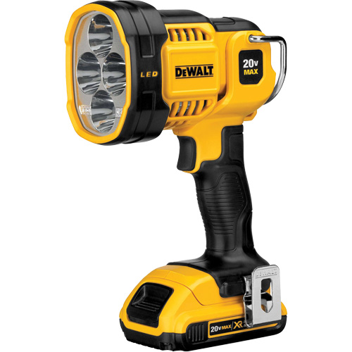 Projecteur &agrave; del pour chantier, DEL, 1000 Lumens, Piles Rechargeable Oxymax Inc