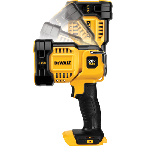 Projecteur &agrave; del pour chantier, DEL, 1000 Lumens, Piles Rechargeable Oxymax Inc