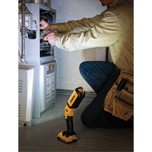 Max Cordless Hand-Held Area Light, LED, 500 Lumens, 3 Hrs. Run Time, Rechargeable Batteries, Not Included Oxymax Inc