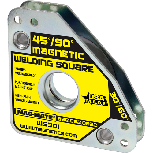 &eacute;querres de soudage magn&eacute;tiques, 7-5/8" lo x 3/4" la x 3-3/4" h, 60 lb Oxymax Inc