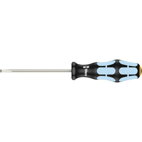 3335 Slotted Screwdriver, 4 mm, 7-25/32" L, Plastic Handle Oxymax Inc