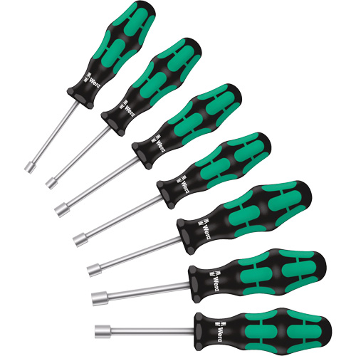 395 Series Nut Driver Set, 7 Pcs., Non Magnetic, Metric Oxymax Inc