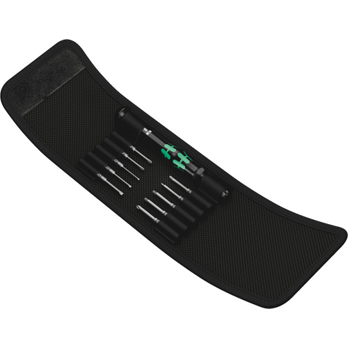 Micro Series Interchangeable Screwdriver Blade Set with Pouch, 11 Pcs. Oxymax Inc