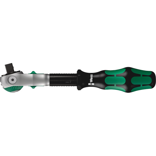 Zyklop Speed Ratchet with Sleeve & 5 Positions Head, 3/8" Drive, Ergonomic Handle Oxymax Inc